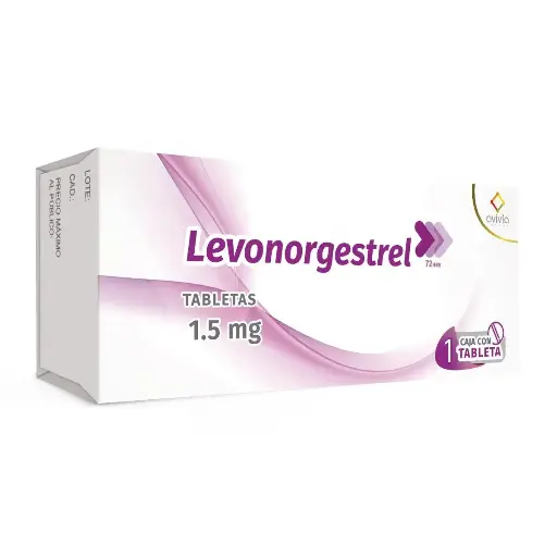 LEVONORGESTREL 1.5MG TABLETAS CON 1 (GI)