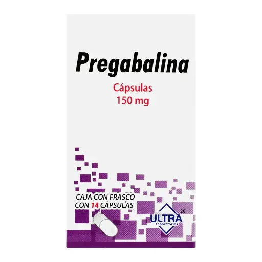 PREGABALINA ULTRA 150MG CAPSULAS CON 14 (GI)