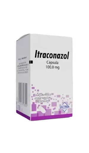 ITRACONAZOL ULTRA 100MG CAPSULAS CON 15 (GI)