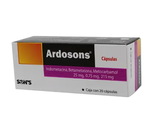 ARDOSONS CAPSULAS CON 20 (GI)