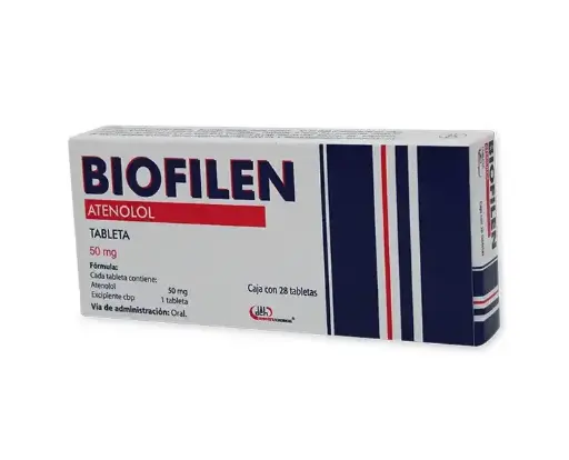 BIOFILEN 50MG TABLETAS CON 28 (GI)