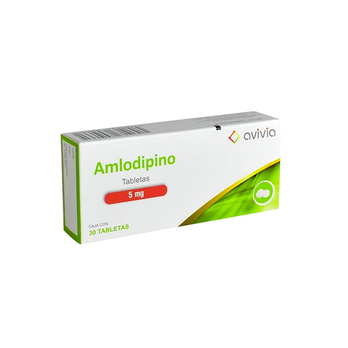 AMLODIPINO AVIVIA 5MG TABLETAS CON 30 (GI)