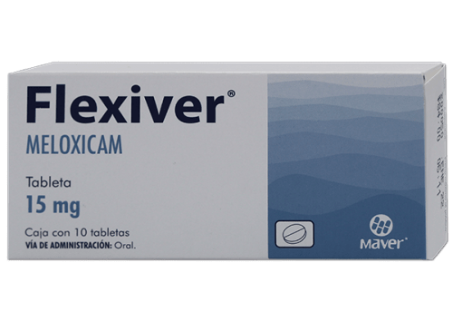 FLEXIVER 15MG TABLETAS CON 10 (GI)