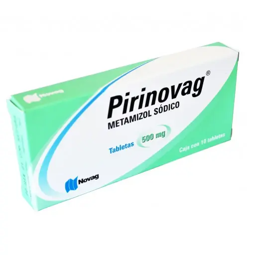 PIRINOVAG 500MG TABLETAS CON 10 (GI)