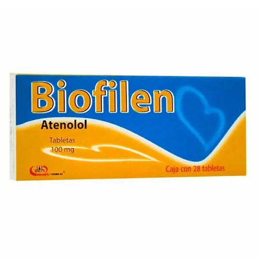 BIOFILEN 100MG TABLETAS CON 28 (GI)