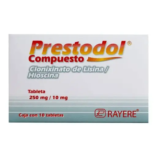 PRESTODOL COMP 250/10MG COMPRIMIDOS CON 10 (GI)