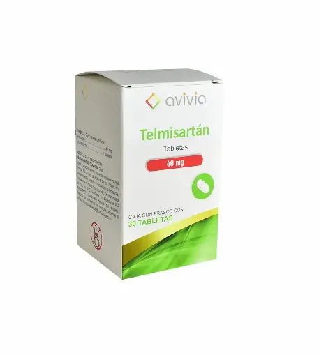 TELMISARTAN AVIVIA 40MG TABLETAS CON 30 (GI)