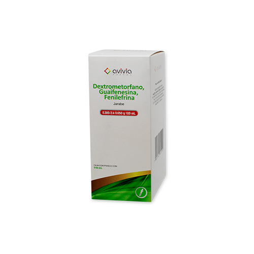 DEXTRO/GUAI/FENI AVIVIA JBE 118ML (GI)