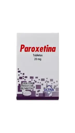 PAROXETINA ULTRA 20MG TABLETAS CON 20 (GI)