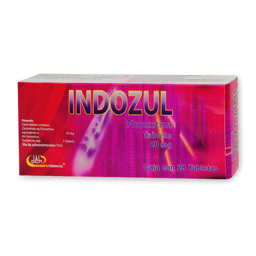 INDOZUL 20MG TABLETAS CON 28 (GI)