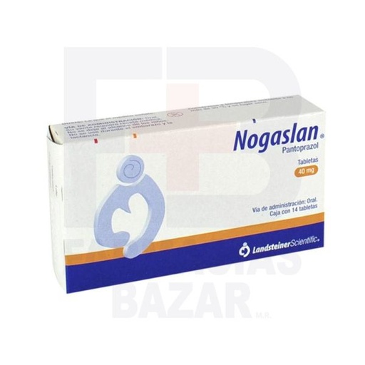 NOGASLAN 40MG TABLETAS CON 14 (GI)