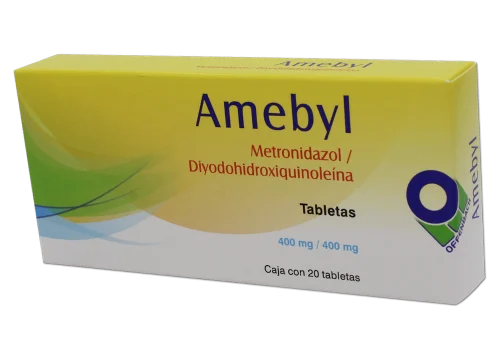 AMEBYL 400/400MG TABLETAS CON 20 (GI)