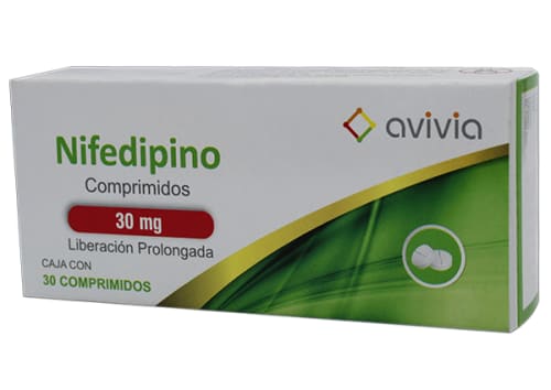 NIFEDIPINO AVIVIA 30MG COMP CON 30 (GI)
