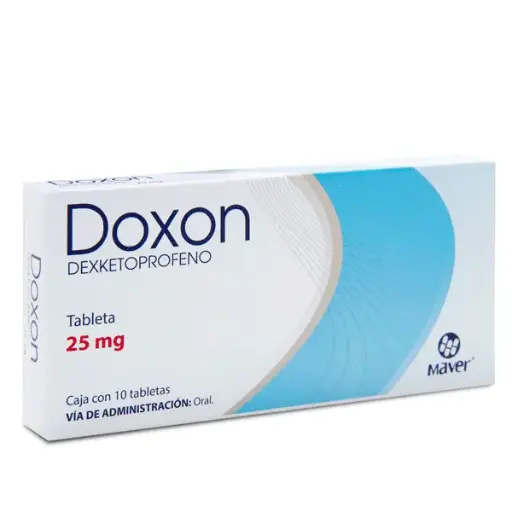 DOXON 25MG TABLETAS CON 10 (GI)