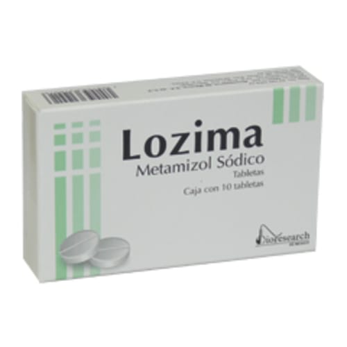 LOZIMA 500MG TABLETAS CON 10 (GI)