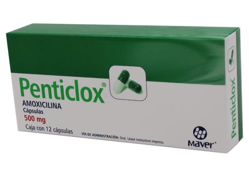 PENTICLOX 500MG CAPSULAS CON 12 (GI)