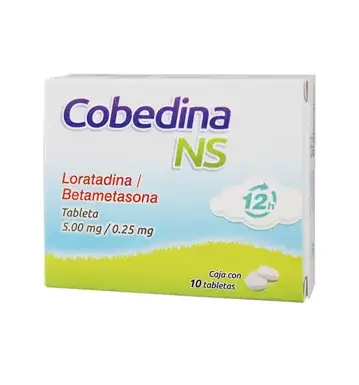 COBEDINA NS 5/0.25MG TABLETAS CON 10 (GI)