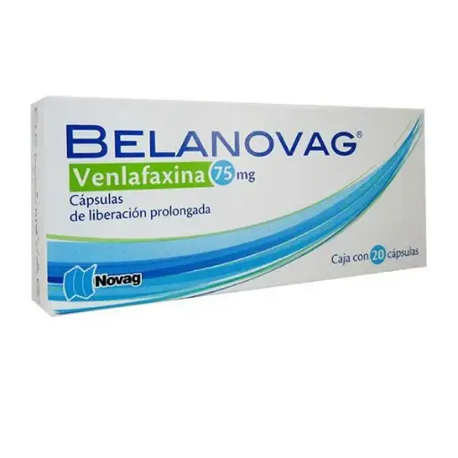 BELANOVAG 75MG CAPSULAS LP CON 20 (GI)
