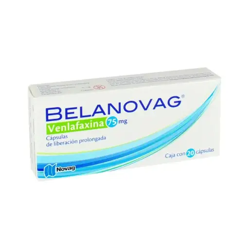 BELANOVAG 75MG CAPSULAS LP CON 20 (GI)