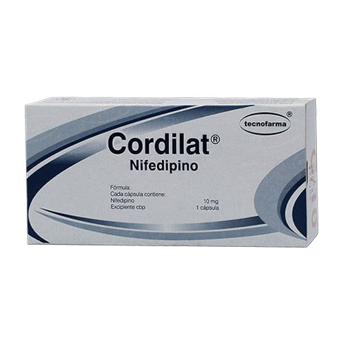 CORDILAT 10MG CAPSULAS CON 20 (GI)