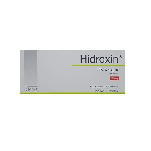 HIDROXIN 10MG TABLETAS CON 30 (GI)