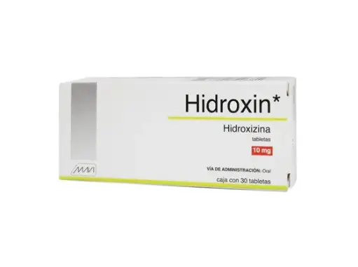 HIDROXIN 10MG TABLETAS CON 30 (GI)