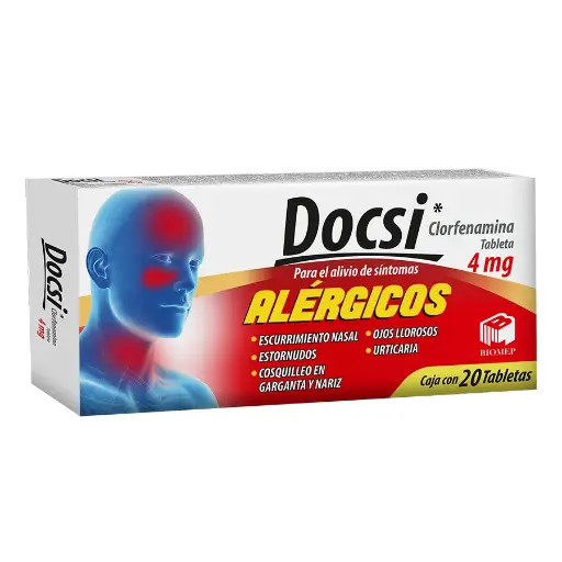 DOCSI 4MG TABLETAS CON 20 (GI)