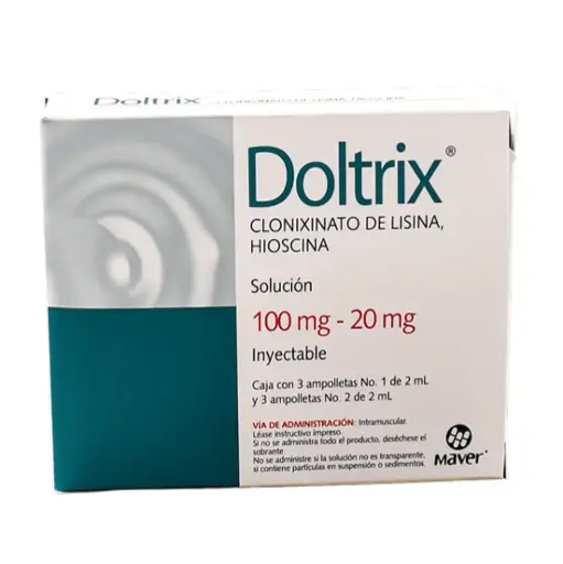 DOLTRIX 20/100MG AMPULA CON 3 (GI)