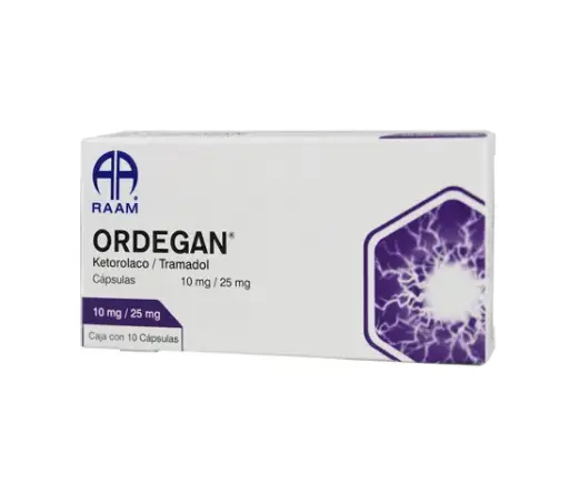 ORDEGAN 10/25MG CAPSULAS CON 10 (GI)