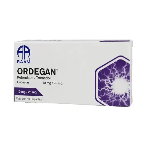 ORDEGAN 10/25MG CAPSULAS CON 10 (GI)