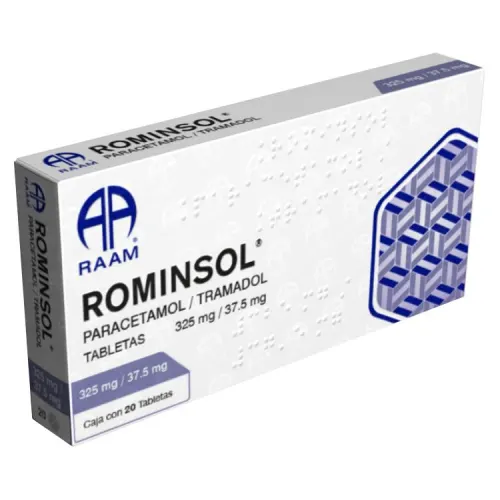 ROMINSOL 325/37.5MG TABLETAS CON 20 (GI)