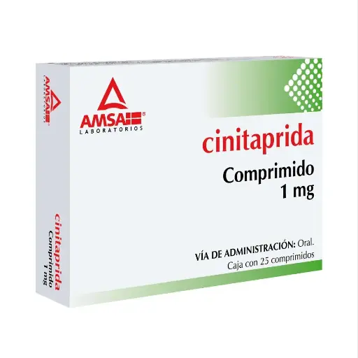 CINITAPRIDA AMSA 1MG COMPRIMIDOS CON 25 (GI)