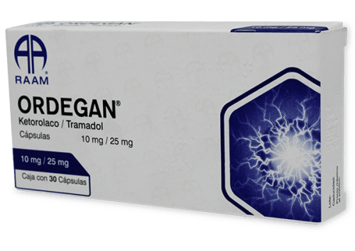 ORDEGAN 10/25MG CAPSULAS CON 30 (GI)