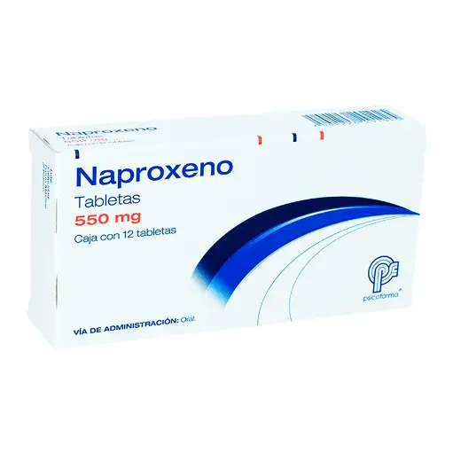 NAPROXENO SODICO ALPHARMA 550MG TABLETAS CON 12 (GI)