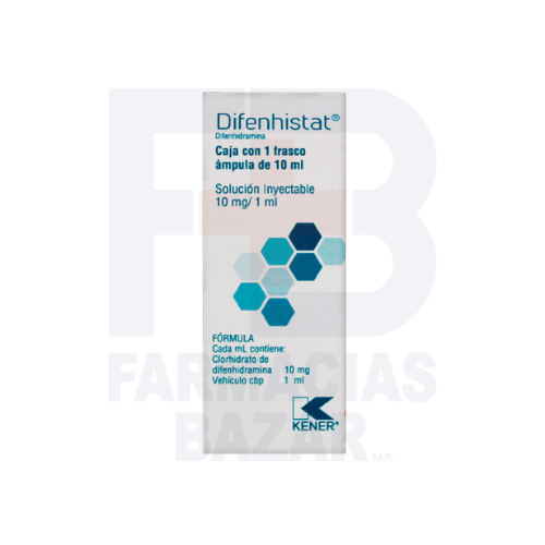 DIFENHISTAT 10MG/1ML INY 10ML (GI)