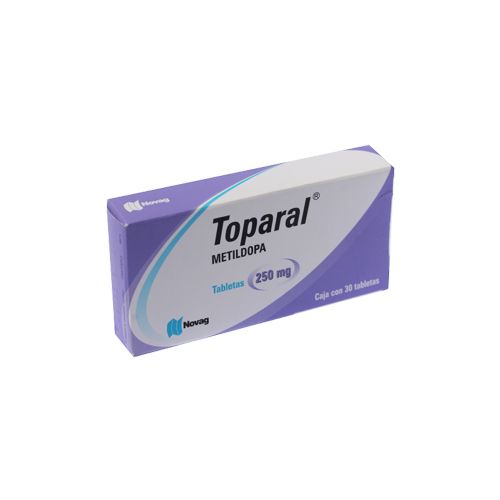 TOPARAL 250MG TABLETAS CON 30 (GI)