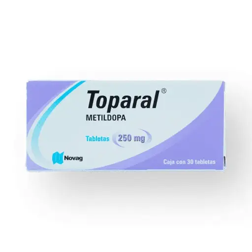 TOPARAL 250MG TABLETAS CON 30 (GI)