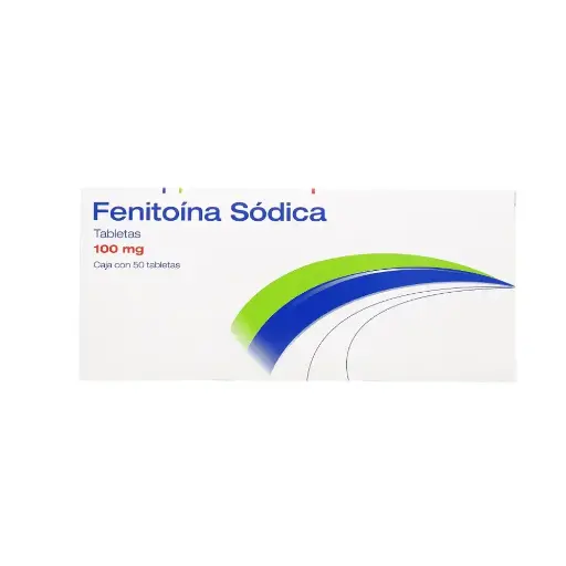 FENITOINA SODICA BIORESEARCH 100MG TABLETAS CON 50 (GI)