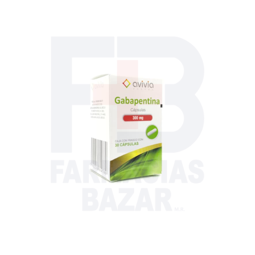GABAPENTINA AVIVIA 300MG CAPSULAS CON 30 (GI)