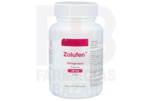 ZOLUFEN 20MG CAPSULAS CON 120 (GI)