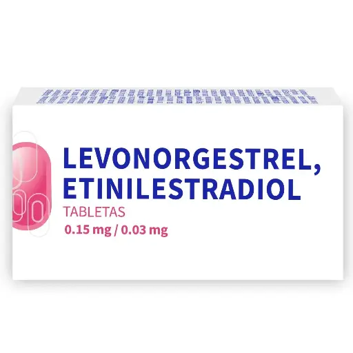 LEVO ETINILESTRADIOL 0.15/0.03 MG TABLETAS CON 21 (GI)