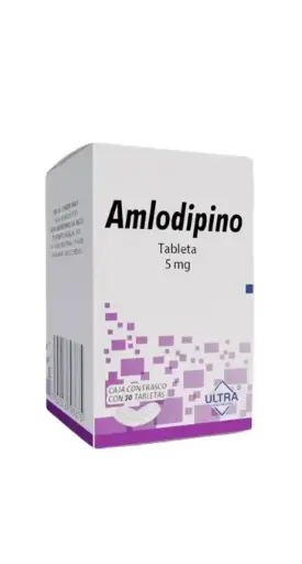 AMLODIPINO ULTRA 5MG TABLETAS CON 30 (GI)