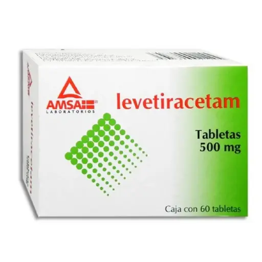 LEVETIRACETAM AMSA 500MG TABLETAS CON 60 (GI)