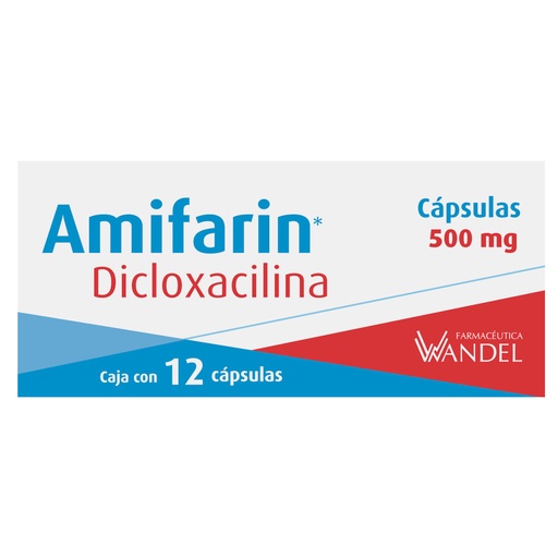 AMIFARIN 500MG CAPSULAS CON 12 (GI)