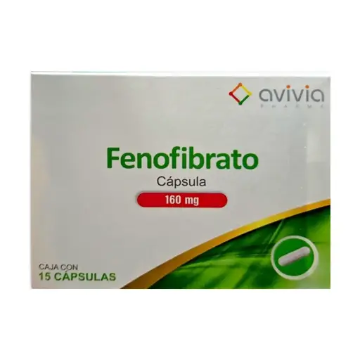FENOFIBRATO AVIVIA 160 MG CAPSULAS CON 30 (GI)