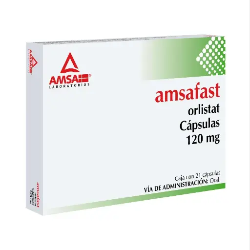 AMSAFAST 120MG CAPSULAS CON 21 (GI)