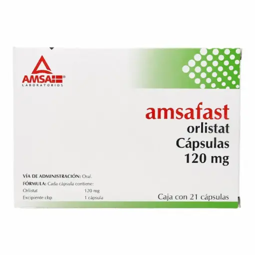AMSAFAST 120MG CAPSULAS CON 21 (GI)