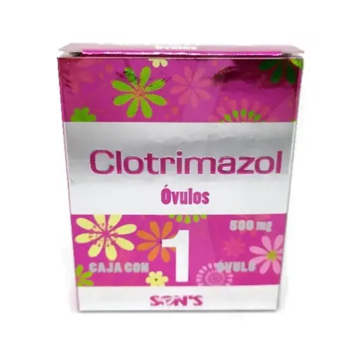 CLOTRIMAZOL SONS 500MG OVULOS CON 1 (GI)