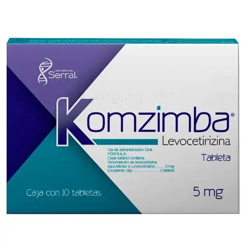 KOMZIMBA 5MG TABLETAS CON 10 (GI)