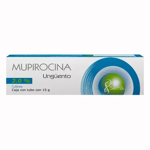MUPIROCINA SERRAL UNGUENTO 15G (GI)